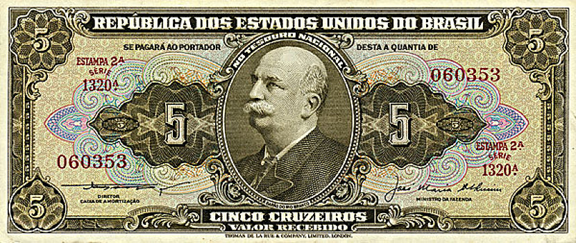 历史,货币,图像,玛丽亚,巴西,南美