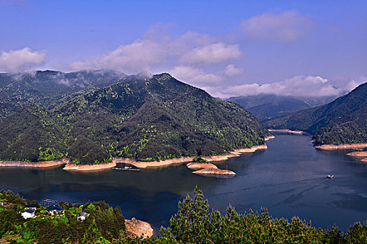 浙江丽水云和水库