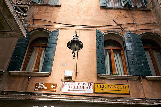 建筑,旅游信息,标识,威尼斯
