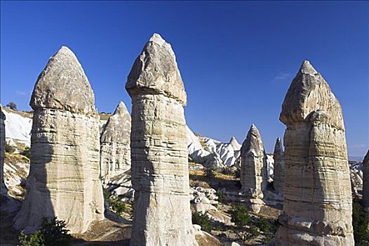 仙人烟囱岩,格雷梅山谷,卡帕多西亚,土耳其