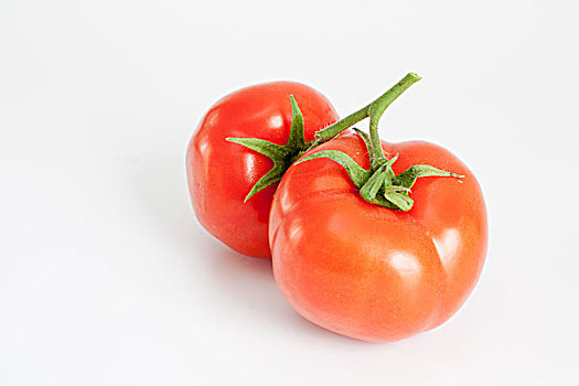 两个西红柿,新鲜,农产品