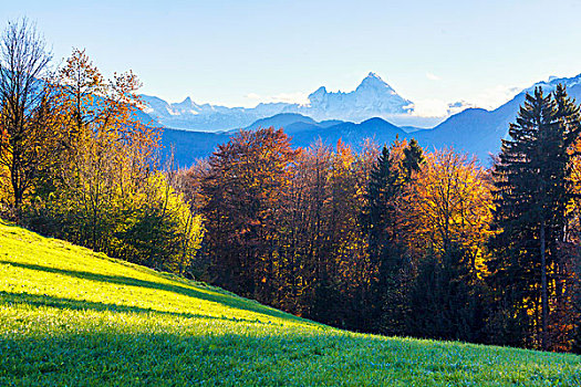 瓦茨曼山,阿尔卑斯山,奥地利