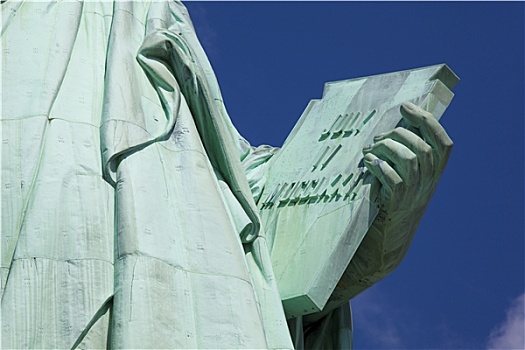 书本,自由女神像,纽约,美国