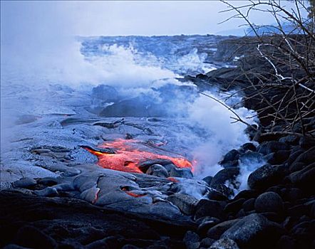 熔岩流,基拉韦厄火山