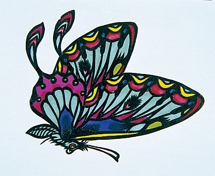 剪纸－蝴蝶