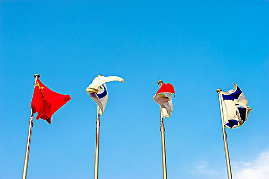 國旗,飛,風(fēng)