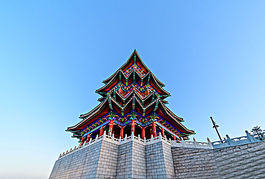 定都峰,定都阁,西山,北京,门头沟,京西观景第一峰