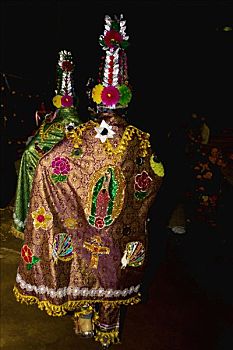 民俗,舞者,表演,传统舞蹈,莫雷利亚,米若冈州,墨西哥