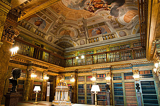 图书馆,列支敦士登,城市,宫殿,维也纳,奥地利,欧洲