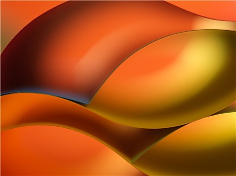 抽象,彩色,纸,建筑,橙色背景
