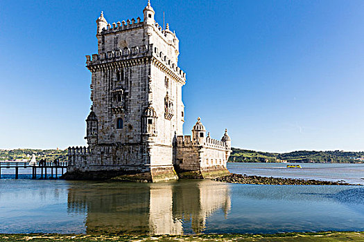 塔霍河,重要,样板,曼奴埃尔式建筑,世界遗产,里斯本,葡萄牙