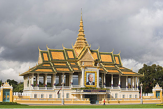 皇宫,金边,柬埔寨