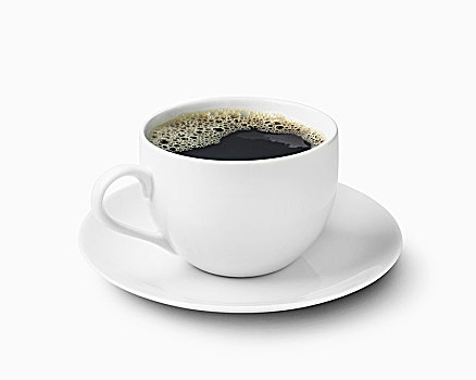 咖啡杯,白色背景,背景,多伦多,安大略省,加拿大