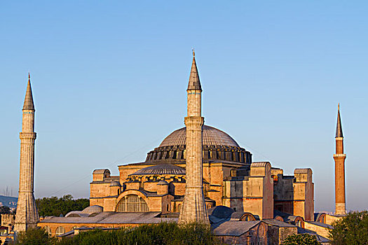 土耳其,伊斯坦布尔,圣索菲亚教堂,清真寺