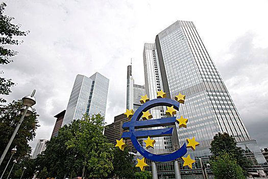 germany,欧洲中央银行,法兰克福,黑森州,德国,旅行