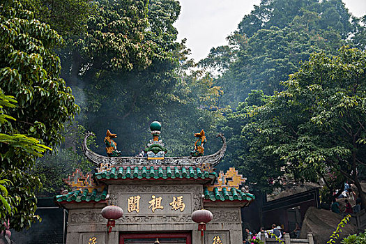 澳門著名歷史建筑“媽祖廟”