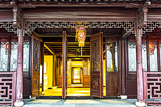 海宁中国灯彩之窗中式建筑