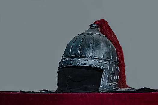 宋辽时期武将铜器帽盔工艺装饰品