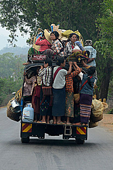 亚洲,缅甸,运输