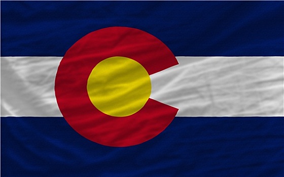 旗帜,美洲,科罗拉多,背景