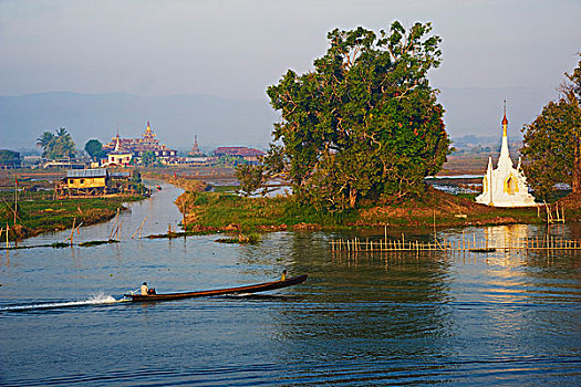 乡村,缅甸,亚洲