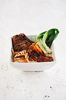 烤制食品,韩式,牛肉