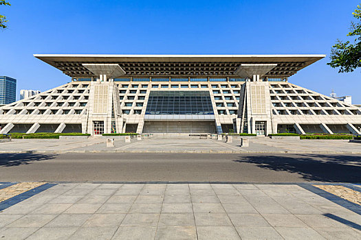 河南省安阳市博物馆,安阳市图书馆两馆大楼