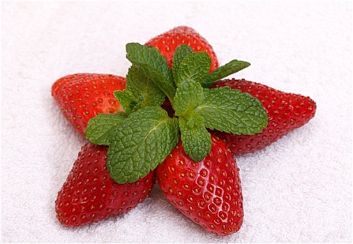草莓,薄荷味