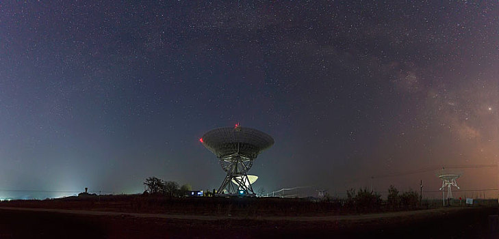 北京天文台的星空