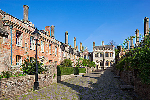 英格兰,萨默塞特,住宅,街道,欧洲,14世纪