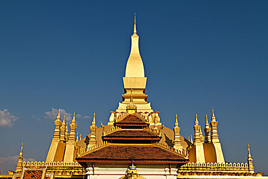 庙宇,万象,老挝,亚洲