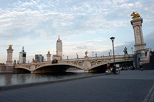 天津海河北安桥