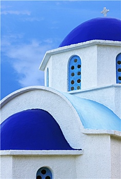 希腊,教堂,伊卡里亚岛,岛屿