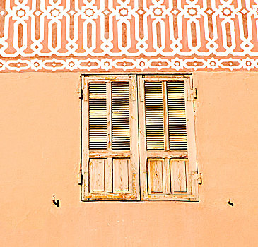 窗户,摩洛哥,非洲,旧建筑,砖,历史