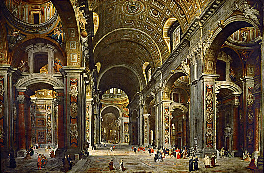 圣彼得大教堂,罗马,艺术家