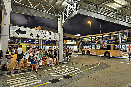 香港公交车站