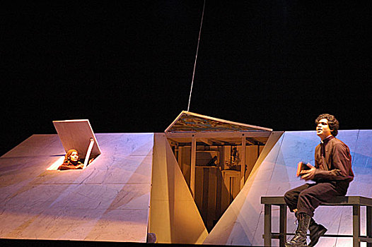 场景,商标,孟加拉,剧院,十二月,2004年