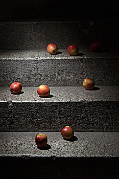 苹果,地下室,楼梯
