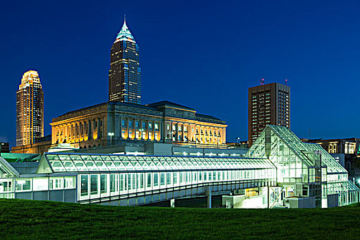 地铁站,市政厅,克利夫兰,俄亥俄,美国
