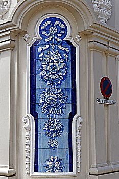上光瓷砖,丰沙尔,马德拉岛,葡萄牙,欧洲