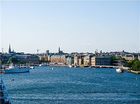 风景,斯德哥尔摩,波罗的海