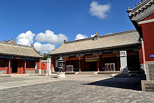 内蒙古锡林郭勒盟,寺庙之城,多伦汇宗寺