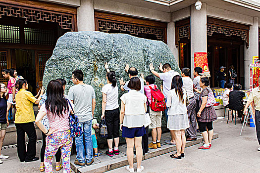 上海静安寺风光