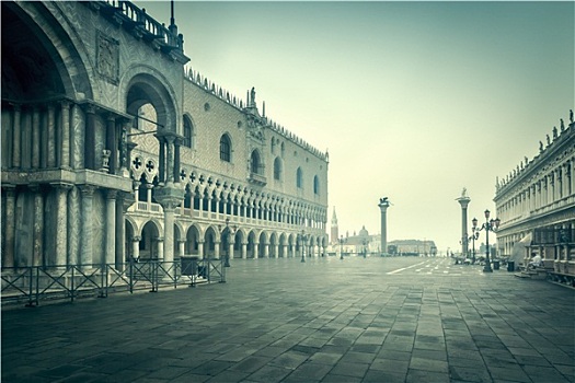 早晨,威尼斯,意大利
