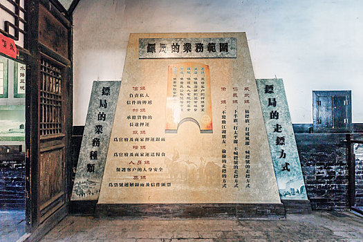 山西平遥古城内的中国镖局博物馆