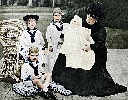 维多利亚皇后,奥斯本,房子,怀特岛,19世纪,艺术家,未知
