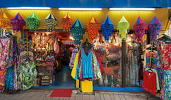 香港,材质,店,流行,市场