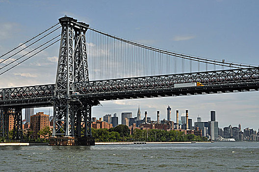 曼哈顿大桥,曼哈顿,纽约,美国