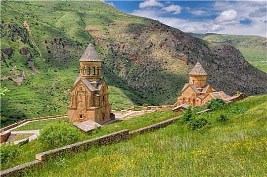 景色,寺院,亚美尼亚,著名,旅游