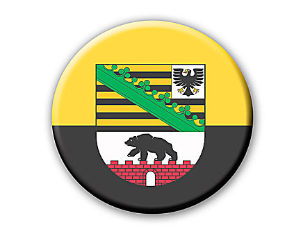盾徽,萨克森安哈尔特,德国